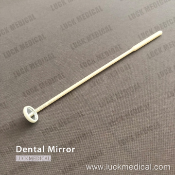 Disposable Dental Mirror With Handle